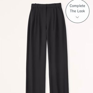 Curve Love A&F Sloane Tailored Pant